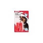 Beaphar - cepillo dental de dedo para perros pack 2