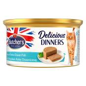 Butcher's Delicious Dinners 24 x 85 g pour chat - thon,