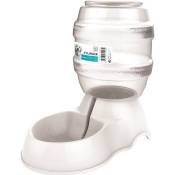 M-PETS Distributeur d'eau Cylinder - 3500ml - Blanc - Pour chien