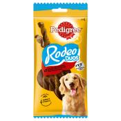 Pedigree Rodeo Duos pour chien - bœuf, fromage (10 x 7 friandises)