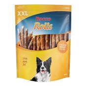 Rocco Rolls Pack XXL Bâtonnets à mâcher filet de poulet 1kg - Friandises pour chien