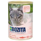 12x410g Bozita saumon - Pâtée pour chat