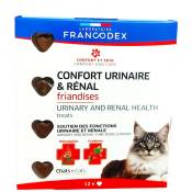 Francodex - Friandise chats confort urinaire et rénal
