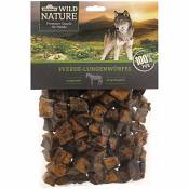 Wild Nature Chien Snack, Cheval-Lunge Cube, Naturel, 200 g - Dehner