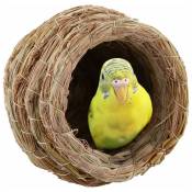 Aougo - Nid d'oiseau, nid d'oiseau en Paille tissée