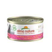 Boîte Chat – Almo Nature HFC Jelly Saumon et Poulet 70 gr
