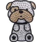 FouFou Dog Sticker à Strass Bulldog
