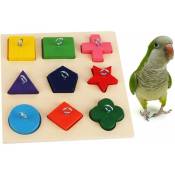 Heytea - Oiseau Puzzle Jouet Perroquet Jouets éducatifs
