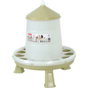 Zolux - Mangeoire silo en plastique avec pieds, capacité 2 kg, basse cour Vert