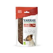 3x100g Yarrah Bio Mini Snack - Friandises pour chien
