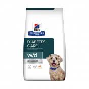 HILL'S Prescription Diet w/d Diabetes Care au Poulet - Croquettes pour chien-
