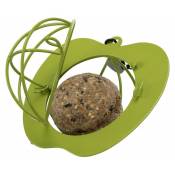 Trixie - Support à boule de graisse forme de pomme pour oiseaux Multicolor