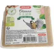 Bloc de graisse arachides 300 gr pour oiseaux de la nature Zolux