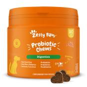 bouchées à mâcher Zesty Paws Probiotic Chews potiron pour chien, 90 bouchées à mâcher, complément alimentaire pour chiens
