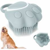 Ccykxa - Brosse de bain pour chiens et chats,Brosse de Bain pour Chien,avec distributeur de shampoing et brosse de massage pour chiot,Effet de