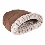 Flamingo Pet Products - Sac de Couchage Brun SNOOZZY