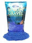 Pettex Roman Gravier Aquatique , 2 kg, bleu sonique