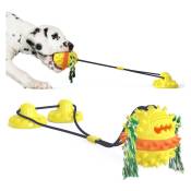 Xinuy - Jouet de traction pour chien extérieur, jouet à mâcher, jeu de tir à la corde interactif pour mâcheurs agressifs dressage de chiens corde
