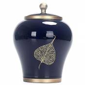 ZWRY Urne Pet Cremation Memorial Urn Jar Céramique