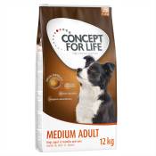 2x12kg Medium Adult Concept for Life - Croquettes pour