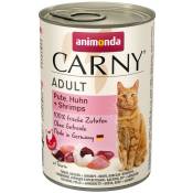 Carny Adult Pute, Huhn & Shrimps 400g (Menge: 6 Je Bestelleinheit) (4017721837408) - Animonda