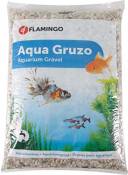 Flamingo Gravier pour aquarium - Blanc - 8 l / 10 kg