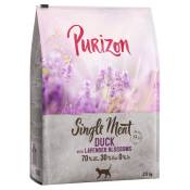 Purizon Single Meat canard, fleurs de lavande pour