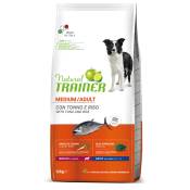 Trainer Natural Adult Medium thon, riz & spiruline pour chien - 12 kg