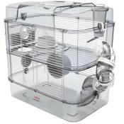 Zolux - Cage sur 2 étages pour hamsters, souris et