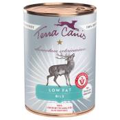 12x 400g Terra Canis Alimentum Veterinarium low fat nourriture pour chien humide