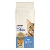 2x15kg Special Care 3 en 1, dinde Cat Chow PURINA - Croquettes pour chat