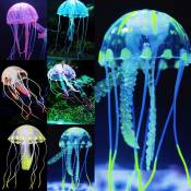 Réservoir de poissons d'aquarium décoratif de méduse