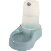 Stefanplast - Distributeur d'eau 1.5 litres, bleu en plastique, pour chien ou chat Bleu