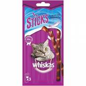 Whiskas Sticks – Friandises pour chat adulte en bâtonnet,