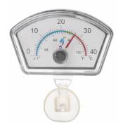 0-40 degrés Celsius Pointeur de thermomètre pour reptiles d'aquarium , ventouse de plongée pour aquarium avec cadran de température, à la mode,