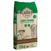 15 kg de nourriture pour chien Carrier Light/Senior sèche