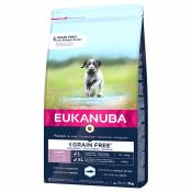 3kg Grain Free Puppy Large Breed saumon Eukanuba -