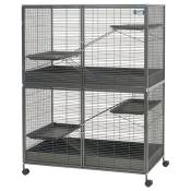 Cage Savic Suite Royal XL pour rat, furet et chinchilla L 115 x l 67,5 x H 153 cm