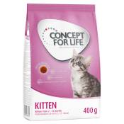 Offre d'essai : croquettes Concept for Life 400 g pour chat - Kitten
