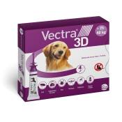 Vectra 3D Solution Spot-on pour les chiens de 25 à 40 kg - 4 pipettes de 4,7 mL