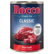 12x400g Classic pur bœuf Rocco - Nourriture pour chien
