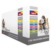 40 x 395 g Smolke Fresh Steamed Mix Box Nourriture pour chien - Benefit Pack