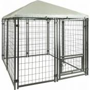 Cage pour chien - Chenil avec Toiture - Protection
