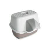 Hygiène Chat - Maison de toilette Smart avec auvent