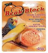 LIVING WORLD Bloc Minéral Nourriture pour Oiseau Orange