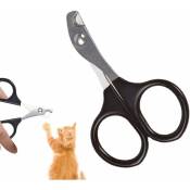 Noir Coupe-Ongles Chat - Coupe-Ongles pour Petits Animaux