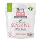 Brita - brit Care Dog Durable Sensible Insectes & Poisson - nourriture sèche pour chiens - 1 kg