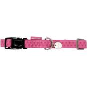 Collier réglable Mac Leather Fuchsia Taille : T1 -