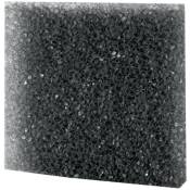 Mousse filtrante grossière, noir 50x50x2 cm - Hobby