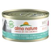 Almo Nature HFC Natural 24 x 70 g pour chat - truite,